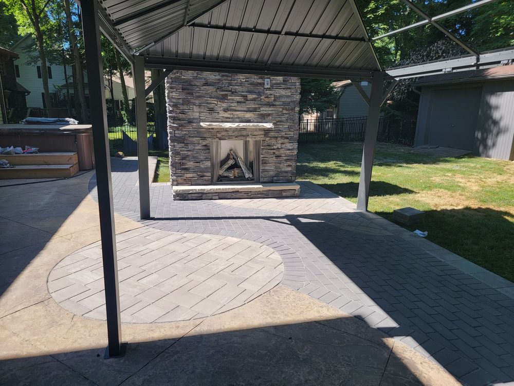 Fire Pits & Outdoor Fireplaces built by Lasting Impressions Landscape & Design
